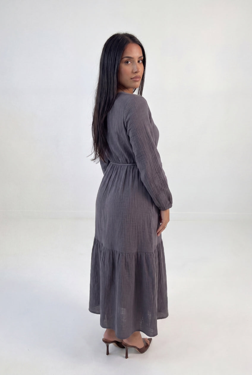 Crinkle Tier Maxi