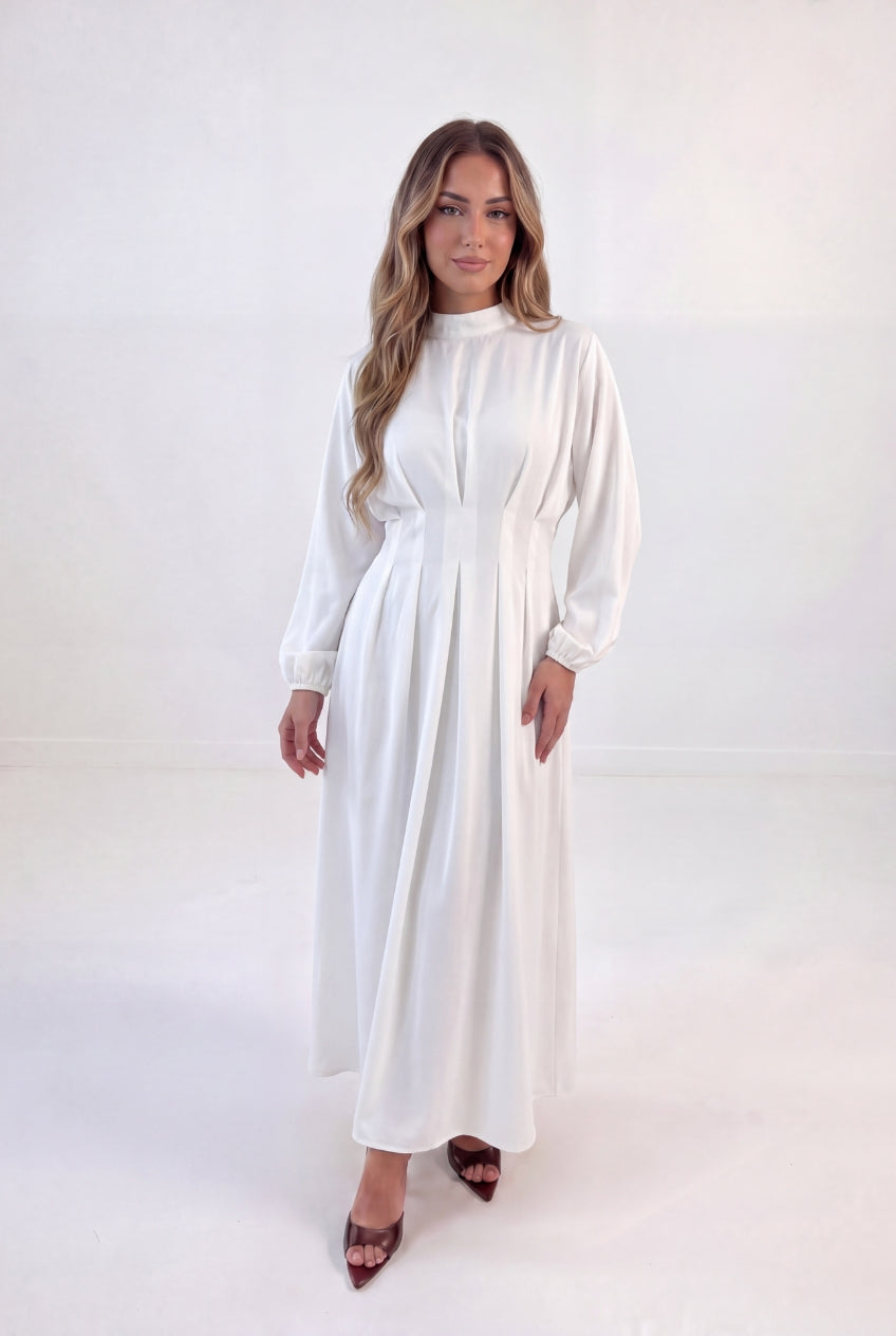 Gathered Waist Maxi