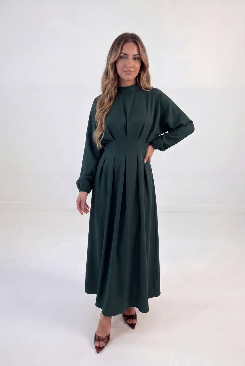 Gathered Waist Maxi