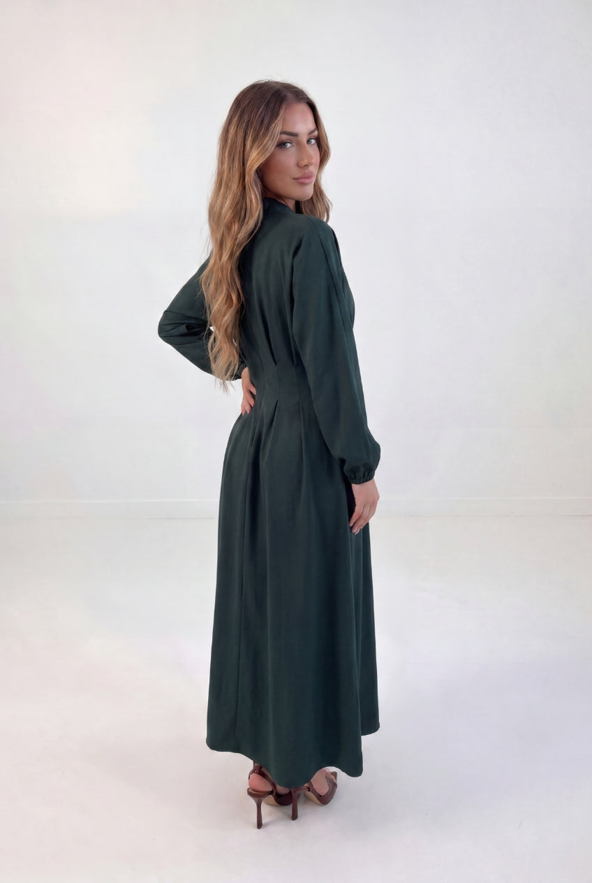 Gathered Waist Maxi