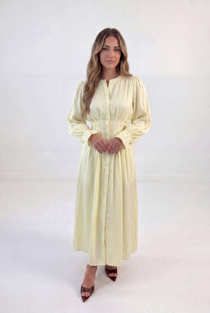 Ruched Empire Dress