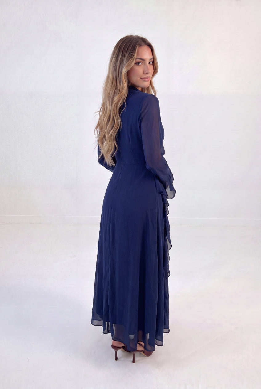 Cascade Frill Gown