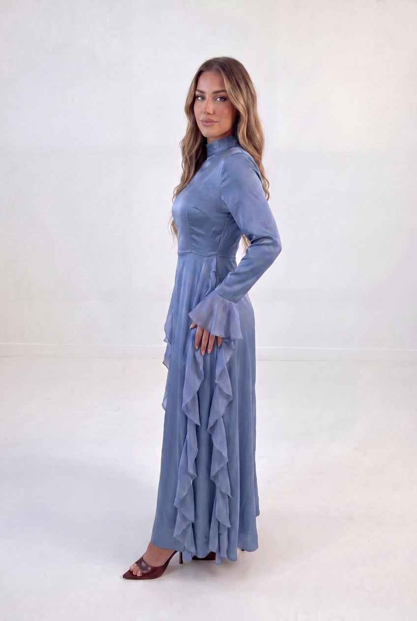 Cascade Frill Gown