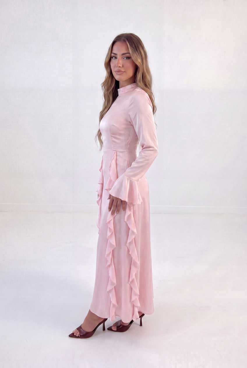 Cascade Frill Gown