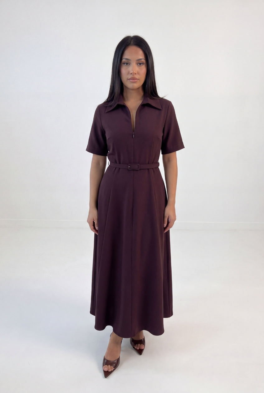 Collar Zip Maxi