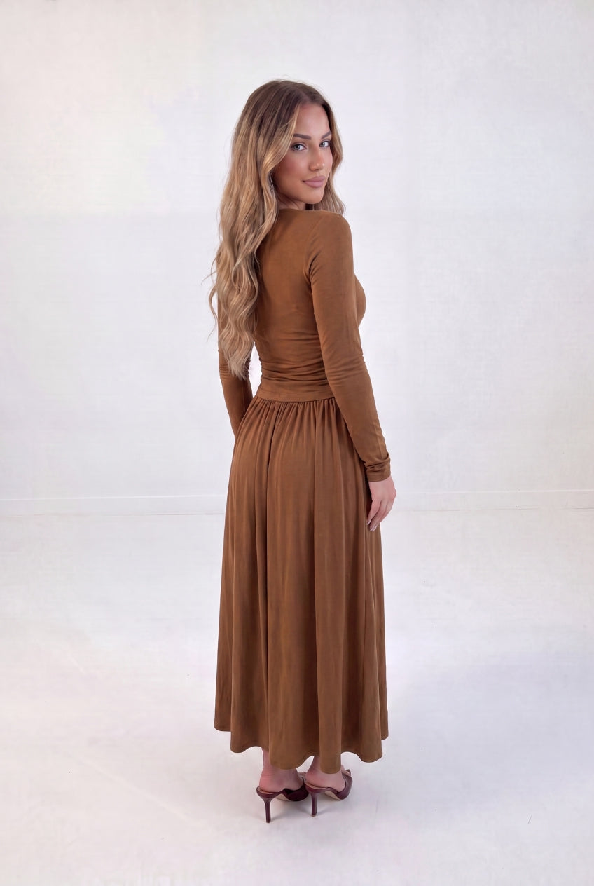 Soft Ruche Maxi Co-ord