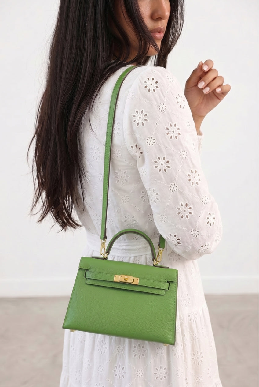Mini Kelly - Moss Green